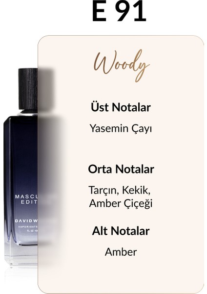 E91 Harbor 100 ml Erkek Parfüm | Woody fiyatları