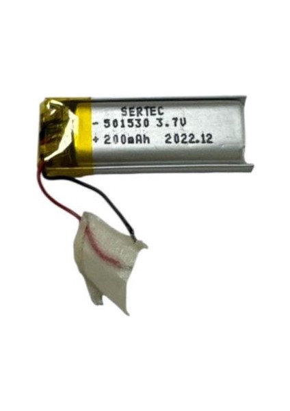 501530 3.7V 200MAH Li-Polymer Pil DEVRELI/1.5A