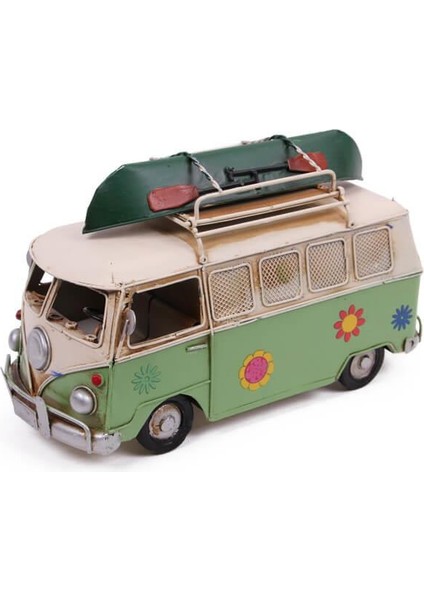 Dekoratif Metal Minibüs Çerçeveli ve Kumbaralı Hediyelik (3098) fırsatları