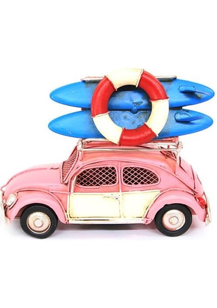 Dekoratif Metal Araba Çerçeveli ve Kumbaralı Biblo Hediyelik fiyatları