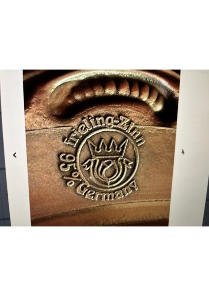 Frieling Zin Tabak - Duvar Tabağı 23 cm Çapında modelleri