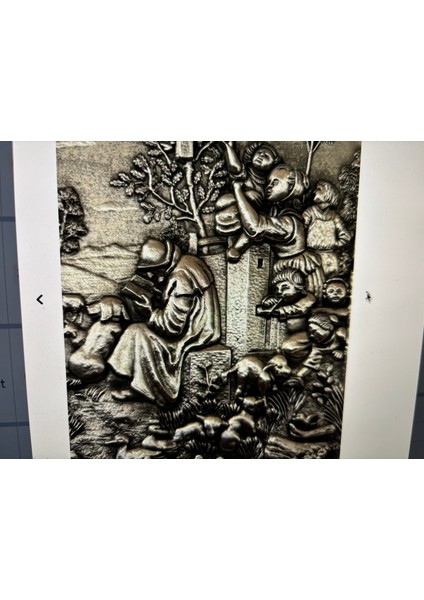 Frieling Zin Tabak - Duvar Tabağı 23 cm Çapında