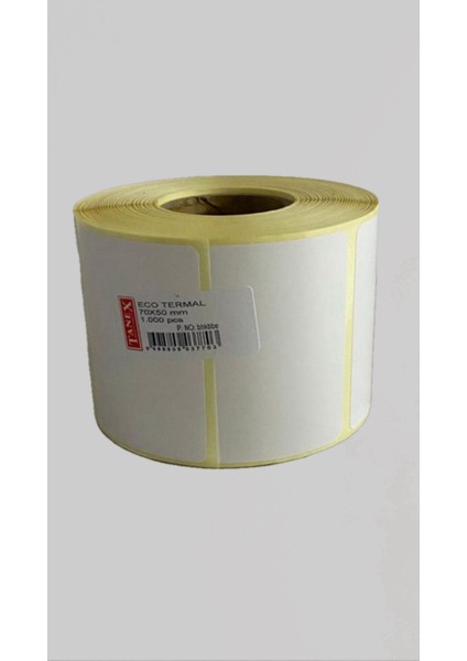 Eco Termal Rulo 70X50 mm 1000 Pcs
