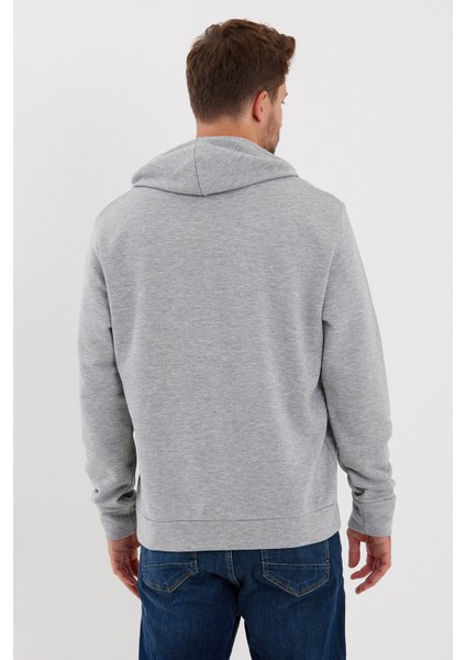 Süperlife Erkek Kapşonlu Regular Fit Brooklyn Baskılı Ince Sweatshirt SPR23SW361 indirimleri