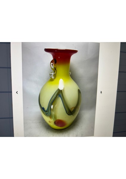Murano Vazo 19,5 cm Yüksekliğinde fiyatları