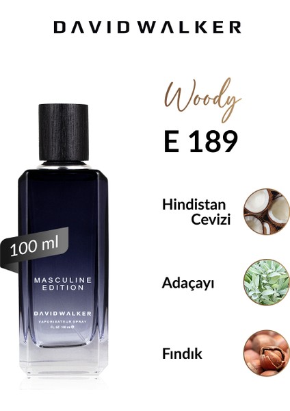 E189 Nite 100 ml Erkek Parfüm | Woody