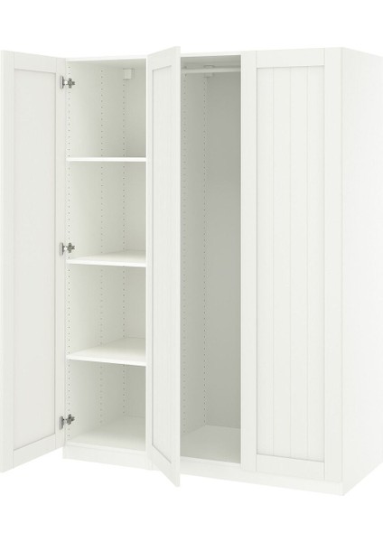 Pax Gardırop, Beyaz, 150X60X201 cm