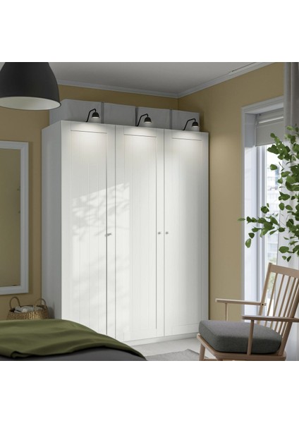 Pax Gardırop, Beyaz, 150X60X201 cm fiyatları