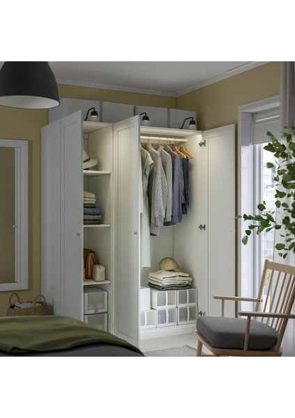 Pax Gardırop, Beyaz, 150X60X201 cm modelleri