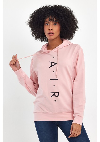 Süperlife Kadın Kapşonlu Ar Baskılı Ince Sweatshırt SPR22SWK162 fiyatları