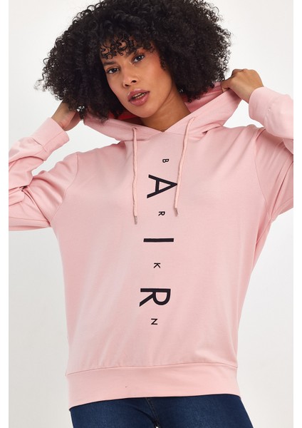 Süperlife Kadın Kapşonlu Ar Baskılı Ince Sweatshırt SPR22SWK162 modelleri