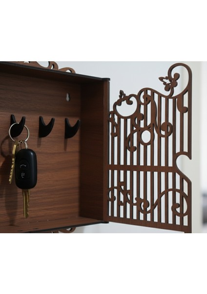 Modern Ahşap Duvar Anahtar Askılığı fırsatları