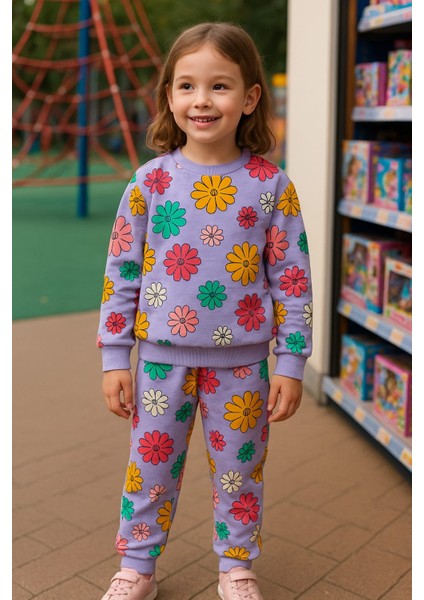 Kız Çocuk Pijama Uzun Kollu