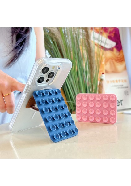 Silikon Vantuzlu Stand Olabilen Telefon Tutacağı 24 Vantuzlu Yapışkanlı Standlı Telefon Vantuz modelleri