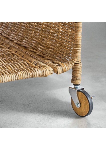 Yan Sehpa, Rattan, 37X53 cm fırsatları