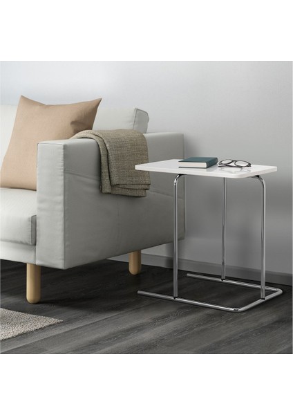 Yan Sehpa, Beyaz, 50X30 cm fiyatları