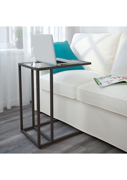 Yan Sehpa, Venge-Cam, 35X65 cm fırsatları