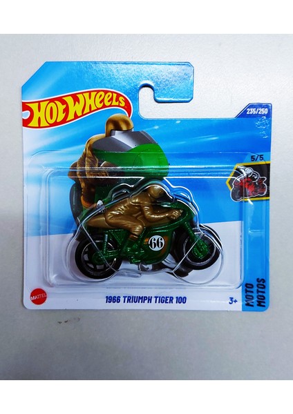 1966 Triumph Tiger 100 ( Th ) ( Treasure Hunt ) Özel Model Motosiklet