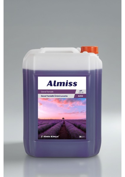 ALMİSS A202 Yüzey Temizleme Maddesi LAVANTA 20 Litre