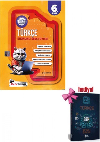 Kafadengi 6. Sınıf Türkçe Etkinlikli Ders Föyleri + Türkçe Soru H
