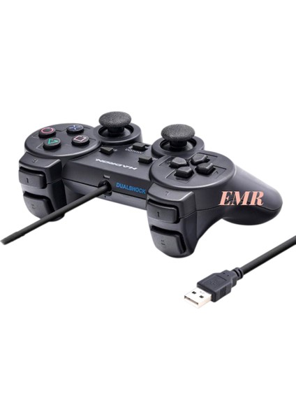 Oyun Kolu Pc Titeşimli USB 2.0 140 cm Kablo Sağlam Analog Kontrol Yapısı, Tuş Takımları, Titreşim Özelliği 1ADET fiyatları
