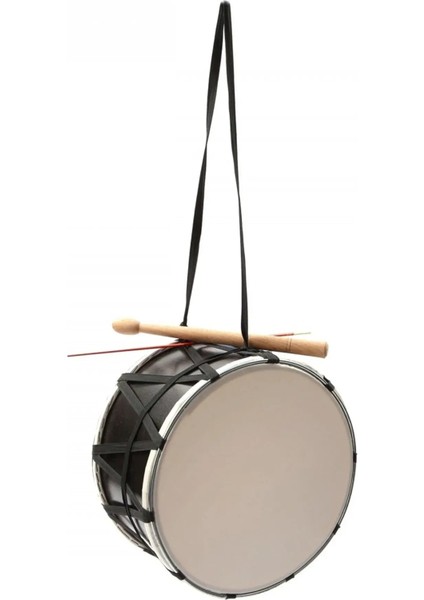 Çocuk Davul 30 cm Asma Davul- Tokmak ve Çubuk Birlikte