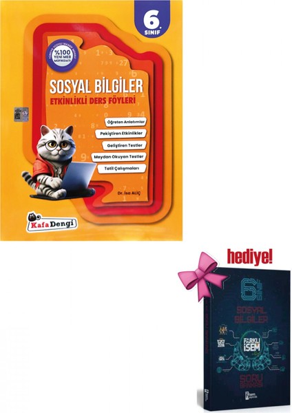 Kafadengi 6. Sınıf Sosyal Bilgiler Etkinlikli Ders Föyleri + Sosy