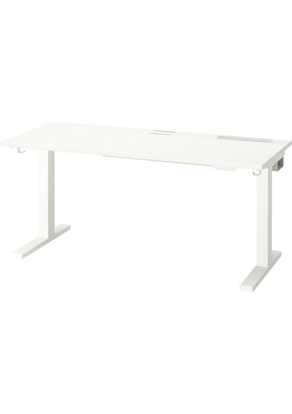 Yüksekliği Ayarlanabilen Çalışma Masası, Beyaz, 140X60 Cm, Elektrikli fiyatları