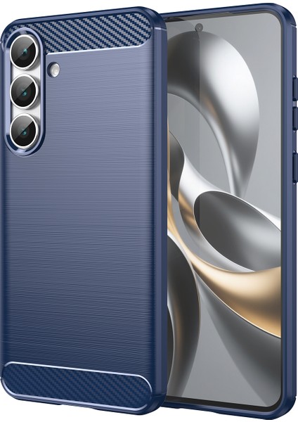 Samsung Galaxy S25 Fe Fırçalanmış Dokulu Tpu Telefon Kılıfı ve Temperli Cam (Yurt Dışından) modelleri