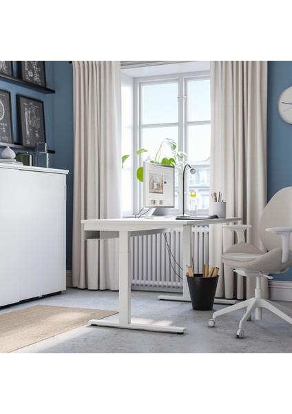 Çalışma Masası, Beyaz, 140X80 cm fırsatları