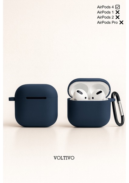 Airpods 4. Nesil Uyumlu Renkli Kir Tutmaz Silikon Kancalı Kılıf fiyatları