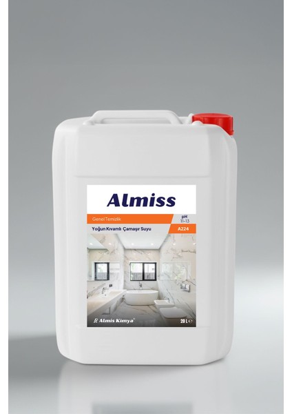 ALMİSS A224 Kıvamlı Çamaşır Suyu 20 Litre