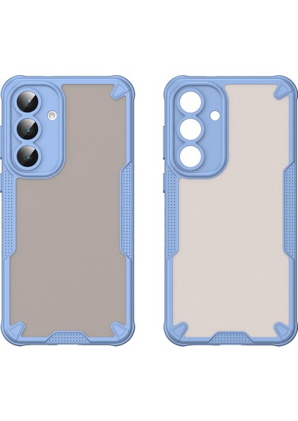 Samsung Galaxy S25 Fe Pc + Tpu Yarı Şeffaf Koruyucu Telefon Kılıfı (Yurt Dışından) modelleri