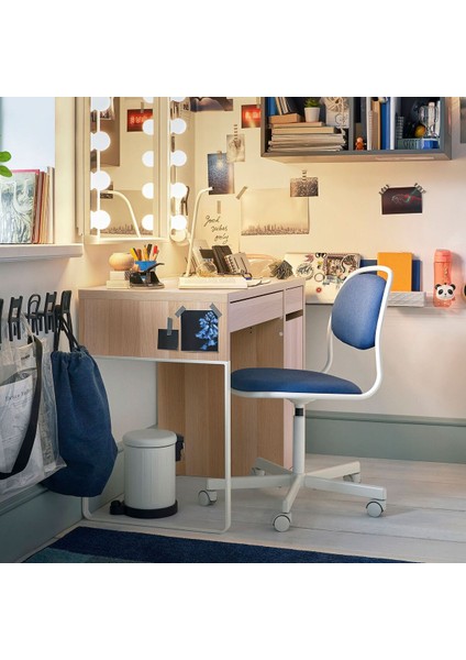 Çalışma Masası, Ağartılmış Meşe Görünümlü, 105X50 cm fiyatları