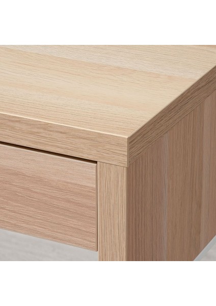 Çalışma Masası, Ağartılmış Meşe Görünümlü, 105X50 cm fırsatları