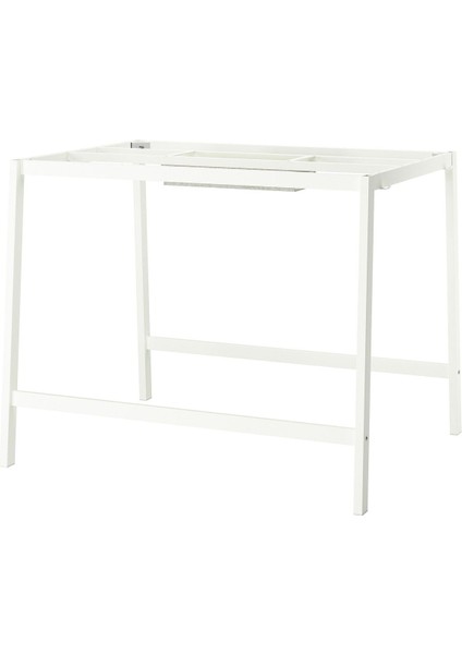 Çalışma Masası Iskeleti, Beyaz, 140X108X103 cm
