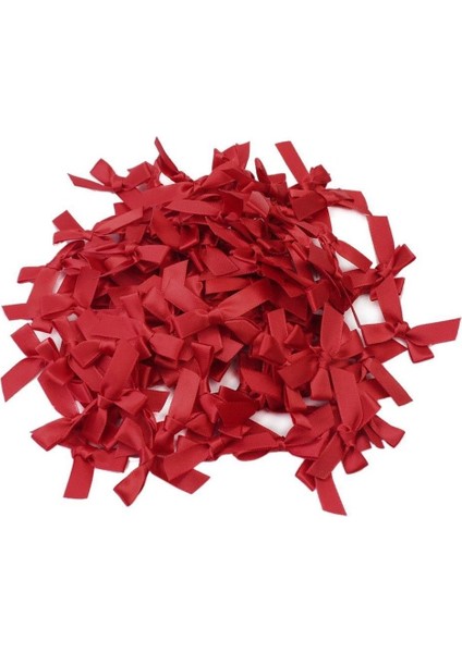 Hazır Fiyonk Sade Minik Saten Kurdele 1 cm 100 Adet fırsatları