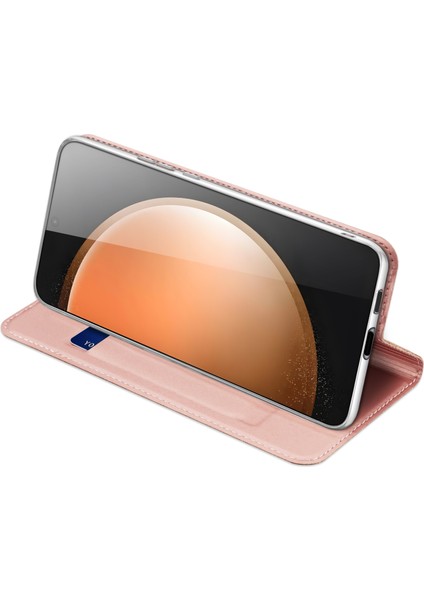 Samsung Galaxy S25 Fe Deri Kılıflı Kartlık (Yurt Dışından)
