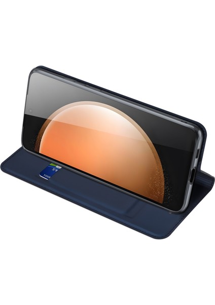 Samsung Galaxy S25 Fe Deri Kılıflı Kartlık (Yurt Dışından)