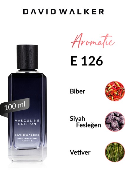 E126 Inten 100 ml Erkek Parfüm | Aromatic