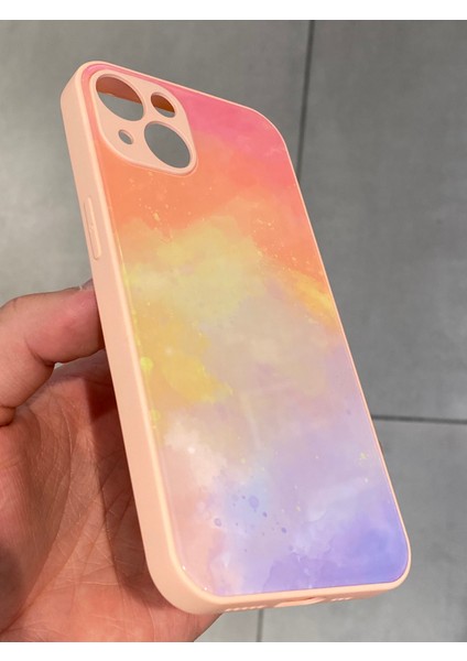 Iphone 13 ve 14 Uyumlu Granit Desenli Renkli Sert Silikon Kılıf fırsatları