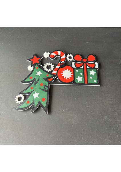 Yılbaşı Kapı Köşe Süsü (Sol Köşe) fiyatları