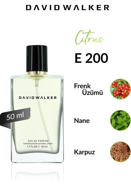 E200 Castle 50 ml Erkek Parfüm | Citrus