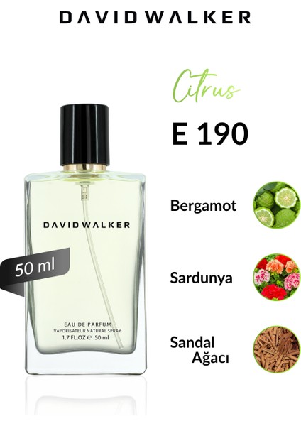 E190 Corendon 50 ml Erkek Parfüm | Citrus