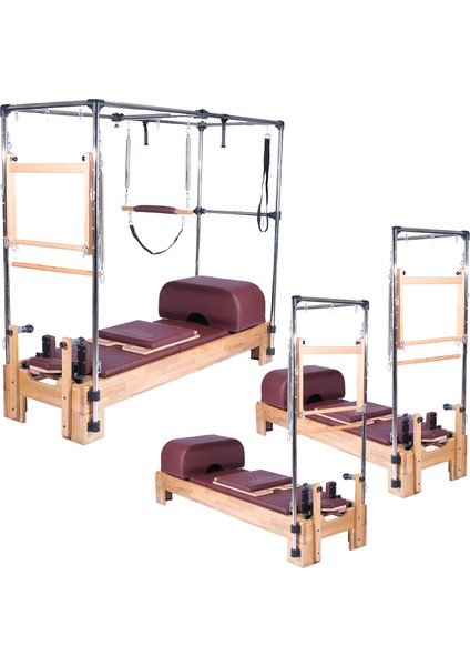 Reformer Studyo Paket (1 Combo Cadillac Plus+ , 2 Tower Reformer Plus+ )