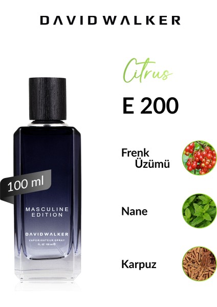 E200 Castle 100 ml Erkek Parfüm | Citrus