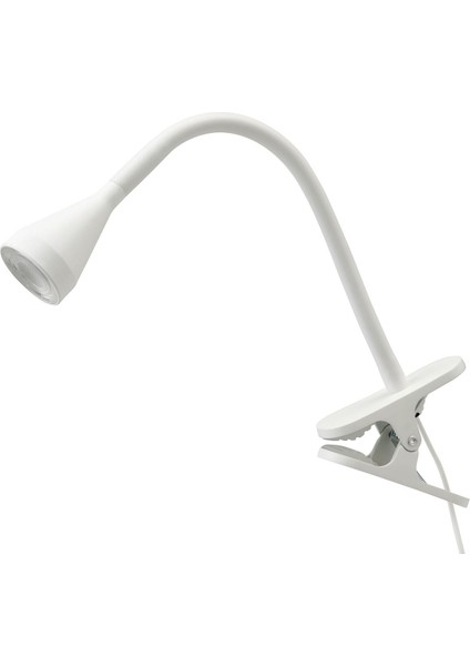 Mandallı Spot Lamba, Beyaz