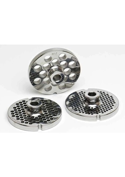 Inox Paslanmaz Kıyma Makinesi Aynası, Ağızı 12 No - 4 mm