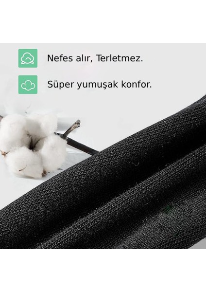 12 Çift Pamuklu Erkek Kısa Patik Çorap Siyah fırsatları