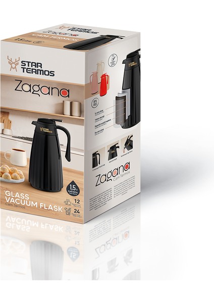 Zagana Serisi 1.5 Litre Termos STK-6162
